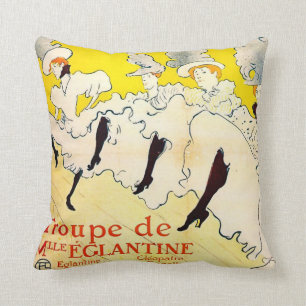 Almofada Toulouse-Lautrec Vintage Travesseiro decorativo De