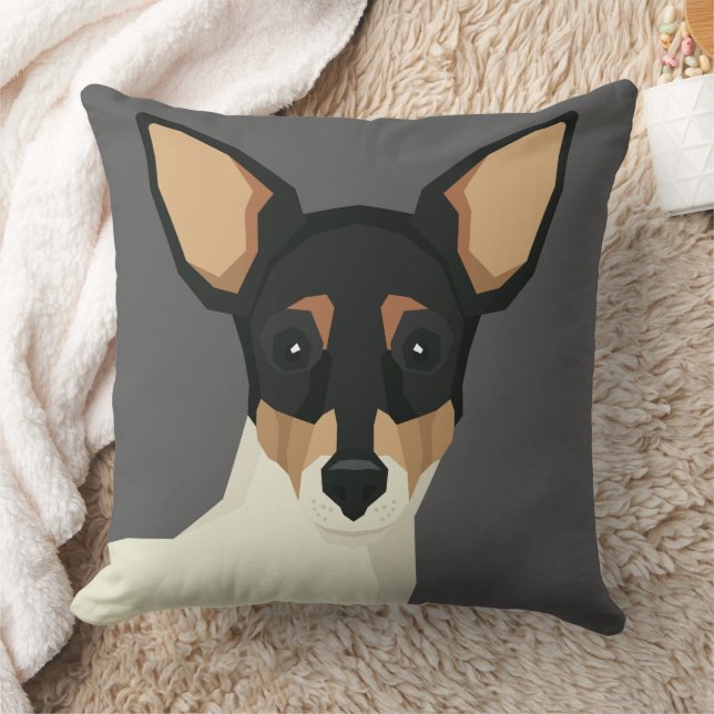 Almofada Toy Fox Terrier (Cobertor)