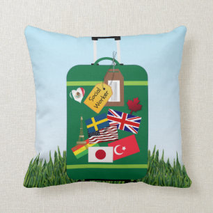 Almofada Trabalhador Social, Viajante Mundial