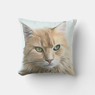 Almofada Trabalho de arte de Gato bonito