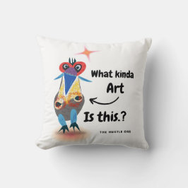 Almofada Trabalho de arte de pinguim engraçado