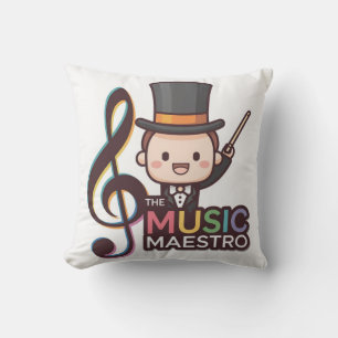 Almofada Trabalho de Maestro de Música