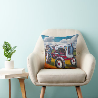 Almofada Tractor Painting - Gift for Tractor Enthusiasts