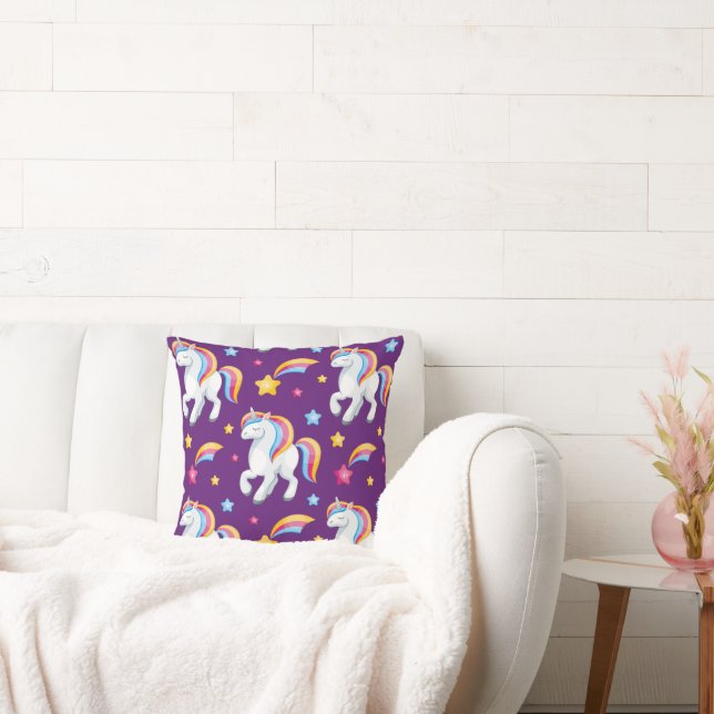 Almofada Traje de Cavalo Mágico de Unicórnio Padrão (Sofá)