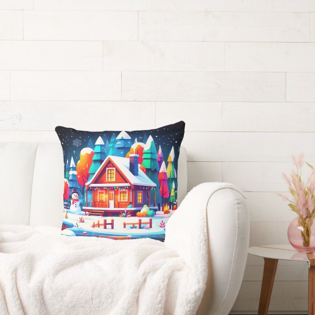 Almofada Tranquilo Natal (Sofá)