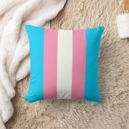 Almofada  Transgender Stripes Flag Birthday