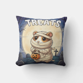 Almofada Tratamentos – Múmia Porquinho-da-Índia Halloween T
