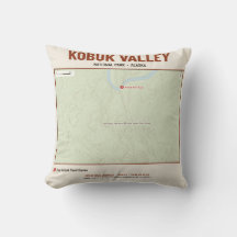 Travessa do Mapa do Parque Nacional Kobuk Valley
