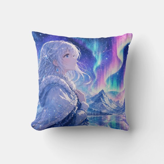 Almofada Travesseira Aurora Winter Fantasy (Frente)