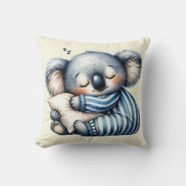 Almofada Travesseira de Arremesso de Urso Koala Sonolento