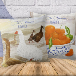 Almofada Travesseira de lançamento de gansos da fazenda, la