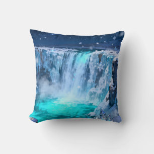 Almofada Travesseira Decorativa Cachoeira Gelada