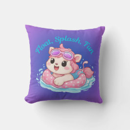 Almofada Travesseira Decorativa com Design de Gatinho Fofo