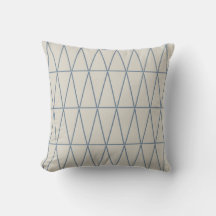 Travesseira Decorativa com Design de Triângulo Cin