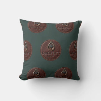 Almofada Travesseira Decorativa com Logo Rústico Droplyt Go
