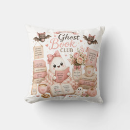 Almofada Travesseira Decorativa Livro Clube Fantasma Fofo H