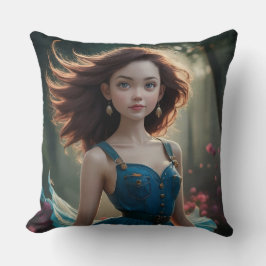 Almofada Travesseira Decorativa Princesa Dançando
