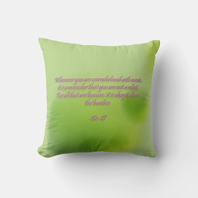 Almofada travesseiro 3sqMeals (Frente)