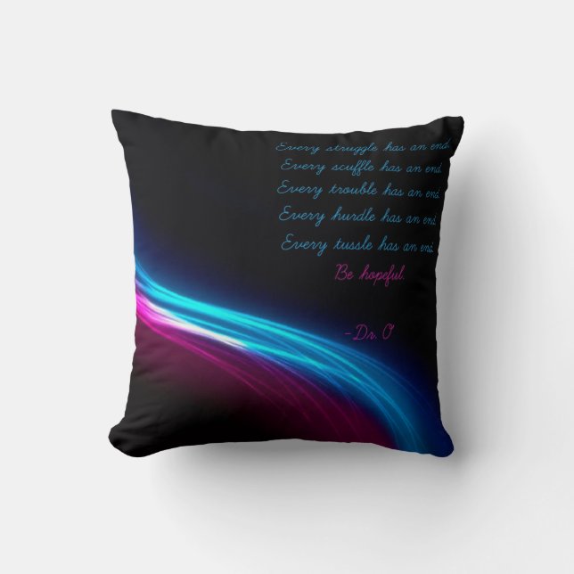 Almofada travesseiro 3SqMeals (Frente)