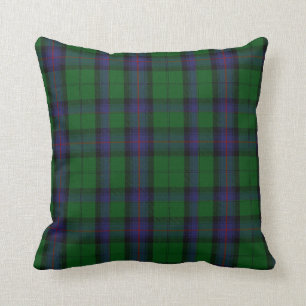 Almofada Travesseiro à moda da xadrez de Tartan de