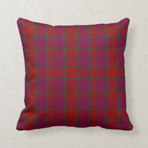 Almofada Travesseiro à moda da xadrez de Tartan de MacNab