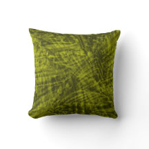 Travesseiro abstrato de voo da rosela verde