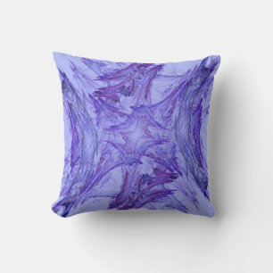 Almofada Travesseiro abstrato Lavanda Roxo Floco de Neve Ro