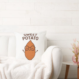 Almofada Travesseiro Aconchegante de Batata Doce