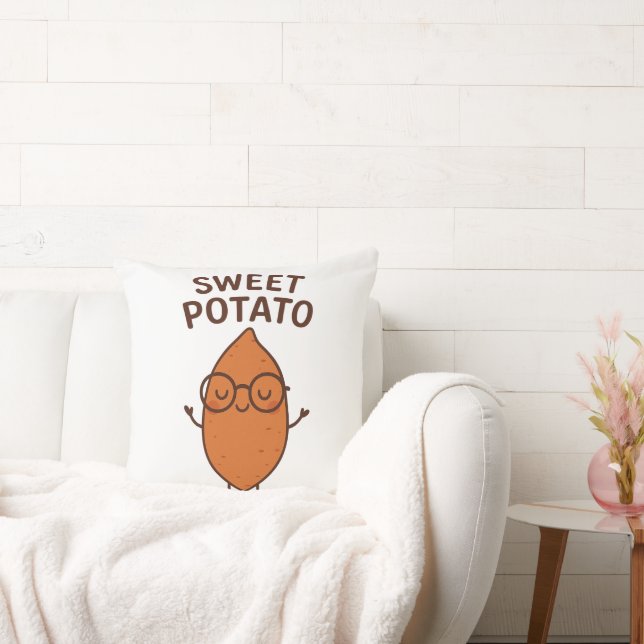 Almofada Travesseiro Aconchegante de Batata Doce (Sofá)