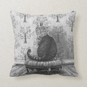 Almofada Travesseiro Alice do gato de Cheshire no