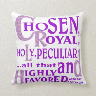 Almofada travesseiro altamente Favored© 16x16