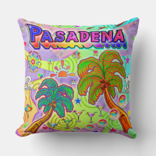 Almofada Travesseiro-Alvo de Férias Pasadena