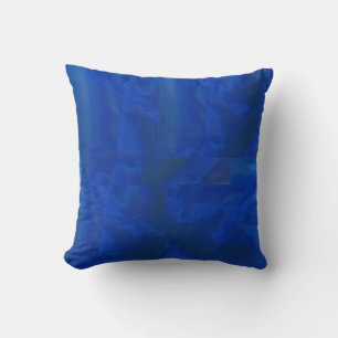 Almofada Travesseiro ao quadrado com Design azul