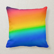 Travesseiro arco-íris