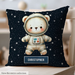 Almofada Travesseiro Astronauta Adorável do Urso de Teddy p