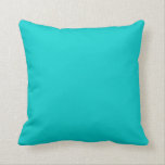 Almofada Travesseiro azul-lacrimejo sólido<br><div class="desc">Modelo personalizado para Travesseiro decorativo de 20" x 20" - Travesseiros personalizados. Personalize com seu próprio nome, padrão, design, citação, monograma ou fotografia. Use nossos modelos legal, trabalho de arte, fotos, gráficos e ilustrações, depois adicione nomes, texto, aspas e monogramas para criar seu próprio travesseiro decorativo. Clique no botão "Personalizar!"...</div>