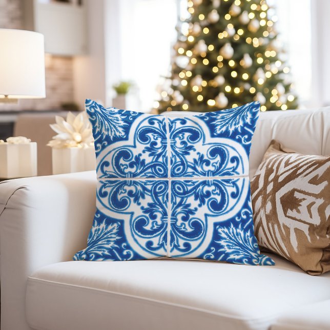 Almofada Travesseiro Azulejo Siciliano | Decor doméstico it (Criador carregado)