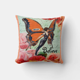 Almofada Travesseiro Believe - Laranja