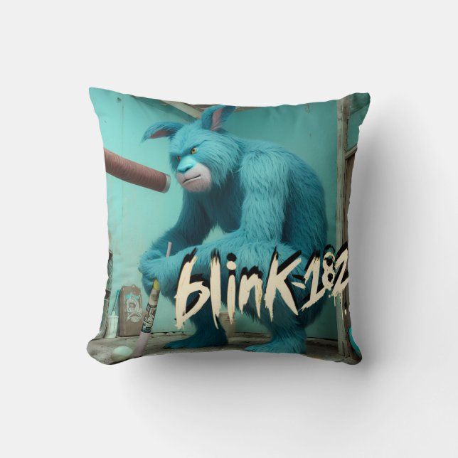 Almofada Travesseiro Bigfoot Slugger Inspirado Blink 182 (Frente)