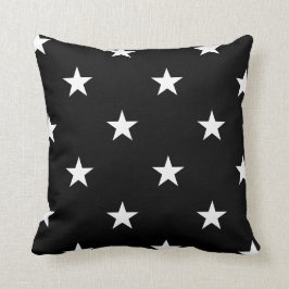 Almofada Travesseiro Black Large Stars