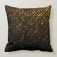 Travesseiro Bling de cristal Dourado Strass