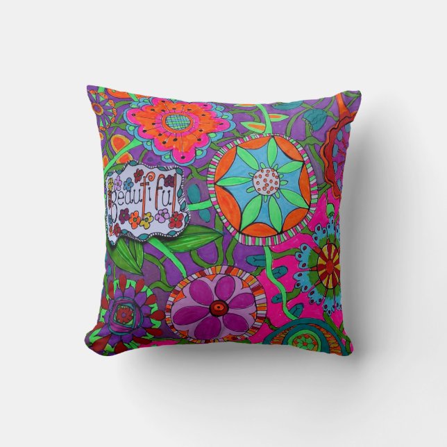 Almofada Travesseiro bonito (Frente)