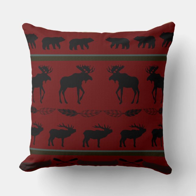 Almofada Travesseiro bonito da cabine por Leslie Harlow (Frente)