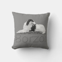 Travesseiro Borzoi em Repouso