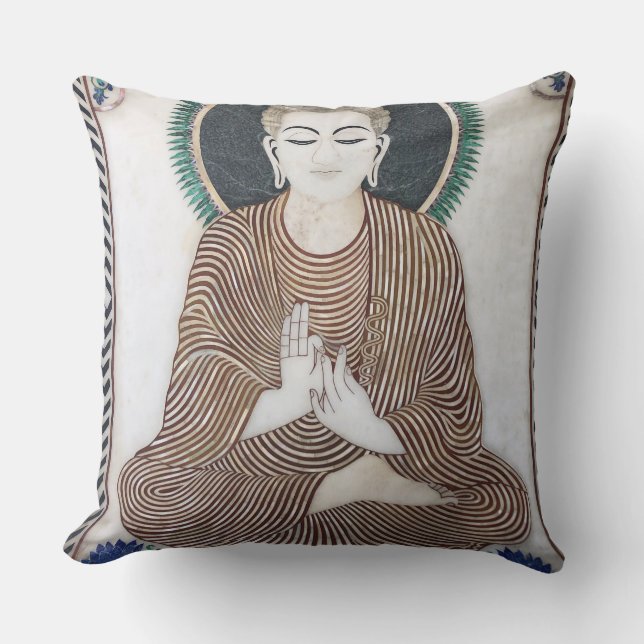 Almofada Travesseiro Buddha Om 20" x 20" (Frente)