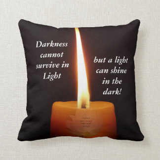 Almofada Travesseiro budista do SGI com vela de Lotus e