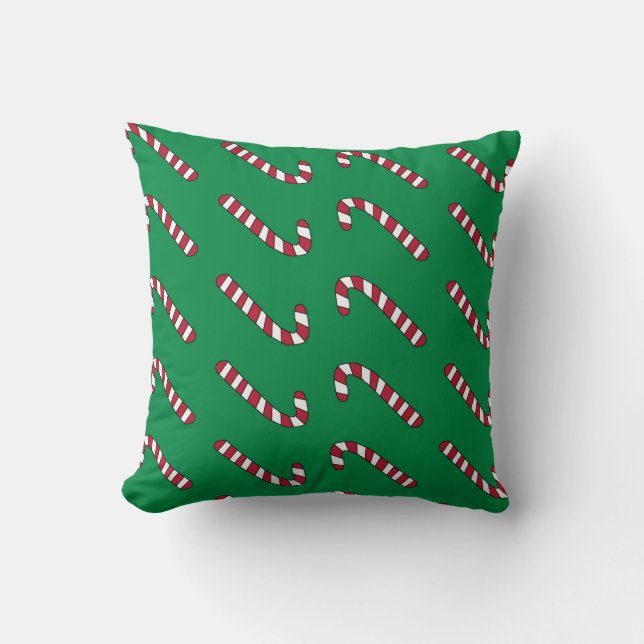Almofada Travesseiro Candy Cane (Frente)