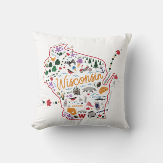 Almofada Travesseiro Caprichoso de Wisconsin