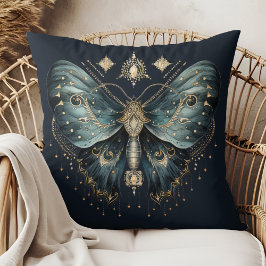 Almofada Travesseiro Celestial Blue Moth Witchmas