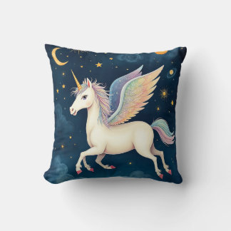 Almofada Travesseiro Celestial Unicorn